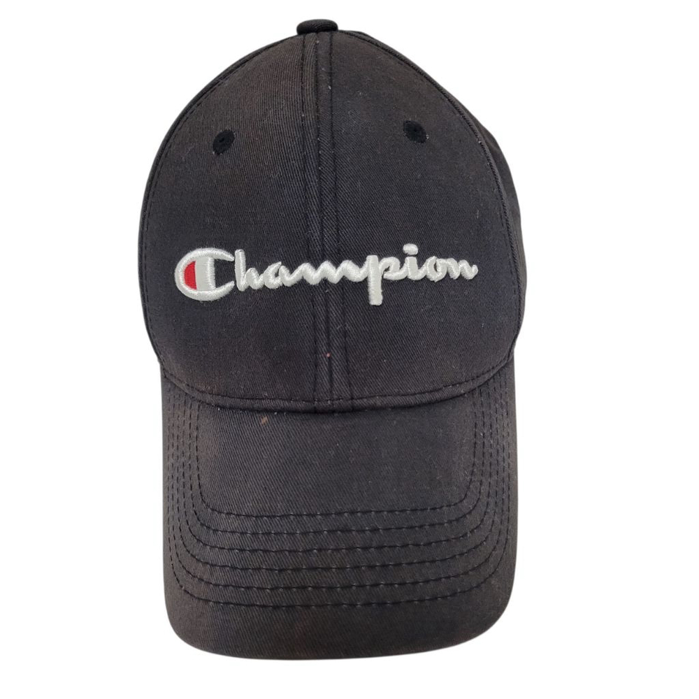 Champion Hat Cap Strap Back One Size Embroidered Athleticwear Mens Authentic